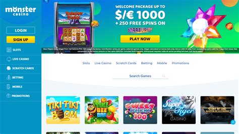 MonsterCasino Review .